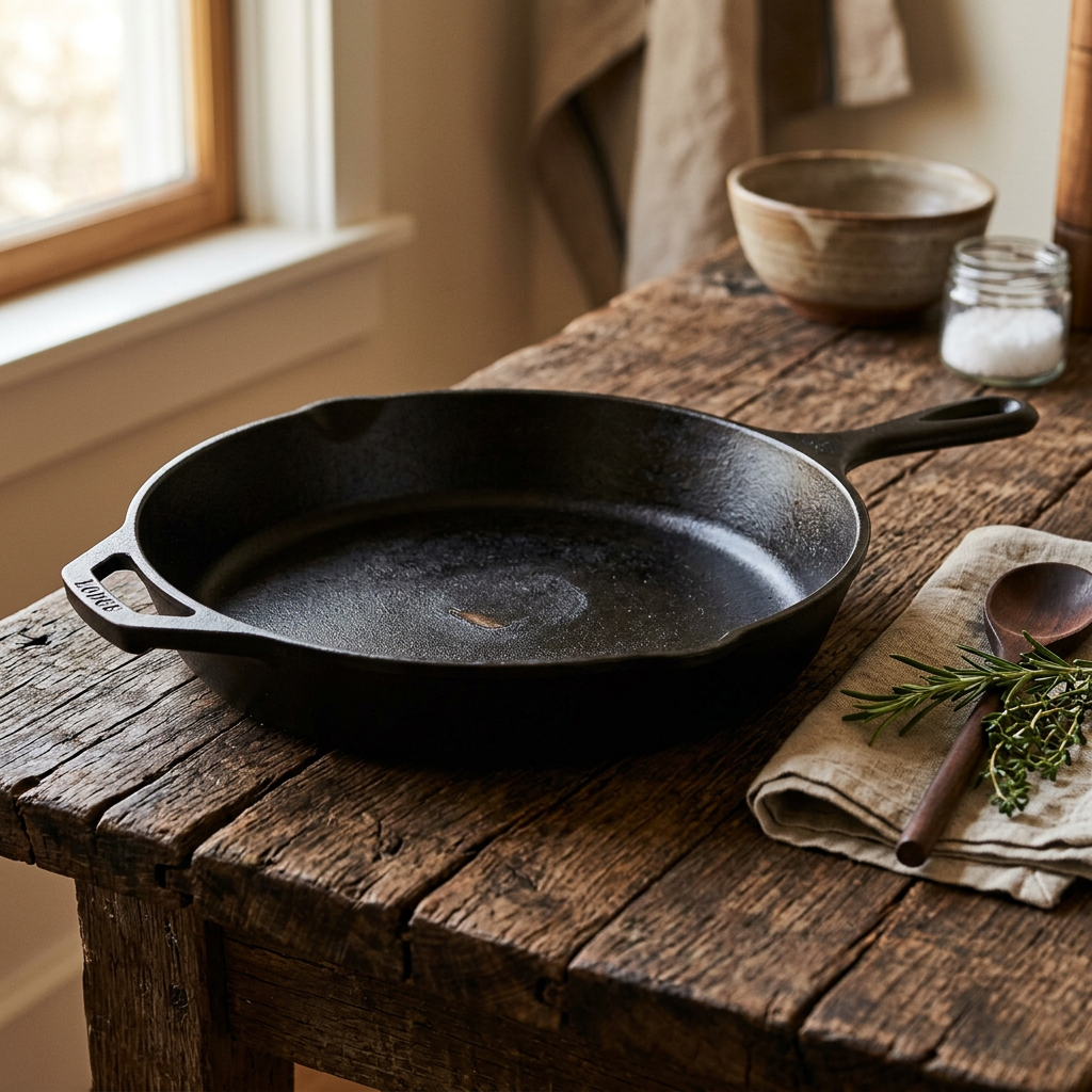 Pre-Seasoned Cast Iron Skillet