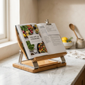 Adjustable Cookbook and Recipe Stand